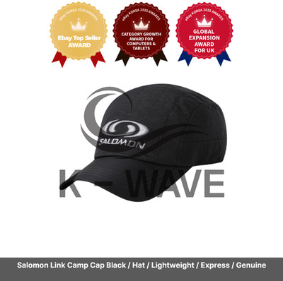 Salomon Link Camp Cap Schwarz / Mütze / Leicht / Express / Original