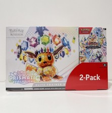 Pokémon TCG Prismatic Evolutions Costco ETB & Booster Bundle - Neu & Sealed ✅