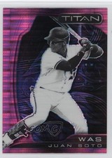 2022 Panini Chronicles Titan Pink Pulsar Prizm Juan Soto #21 rs2