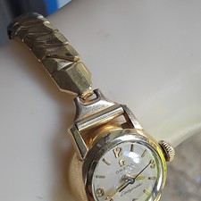 Vintage OMEGA Ladymatic watch S5268 14K Gold Filled swiss 1956 11