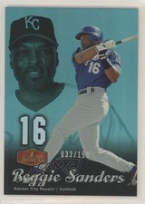 2006 Flair Showcase Legacy Emerald 32/150 Reggie Sanders #89 p1b