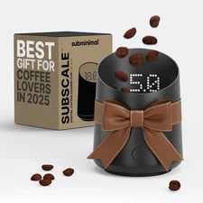 Subminimal Subscale Digital Dosing Cup with LED Display – Sleek & Precise Scale 