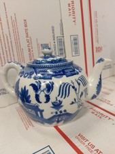 Blue Willow Japan 1924 Teapot Blue White Theme Color Decor Tea Set Decor
