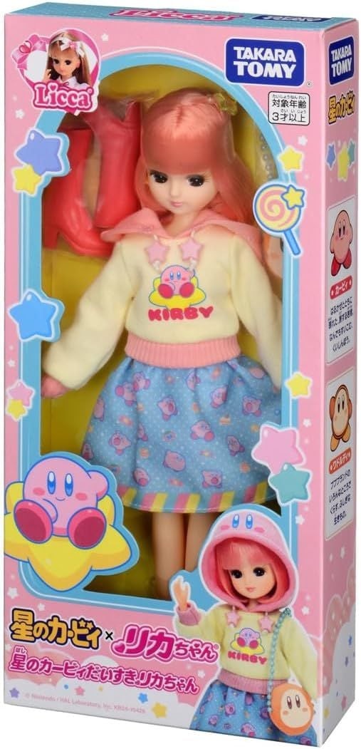 Takara Tomy Licca-chan Doll LD-31 Kirby's Dream Land Loveable Licca-chan