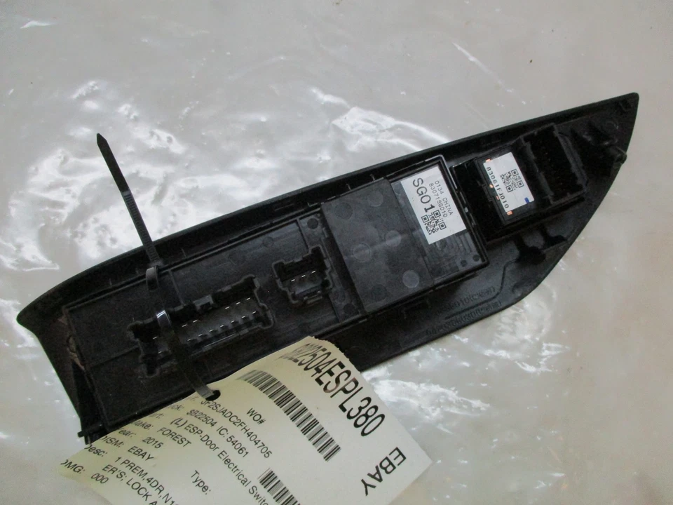 Interruptor de ventana eléctrica 14 15 16 Subaru Forester Master OEM SG010 LKQ Foto 2 de 4
