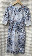 ERDEM Floral Pencil Dress Cotton & Silk Lined Size 10