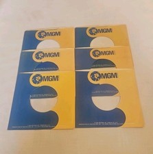 45 RPM 7" RECORD SLEEVES CO. SLEEVE 6 PACK SEE PHOTOS MGM Records SLV353