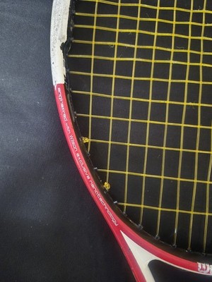 WILSON N CODE SIX ONE 95 TENNIS RACQUET RACKET 4 3/8 | eBay