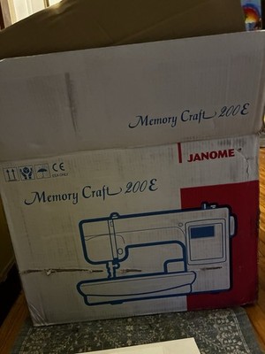 Janome Memory Craft 200E Computerized Household Embroidery