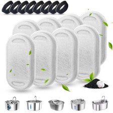 Cat Water Fountain Filters, 16 Pack Cat Fountain Filter Replacement for 67oz/...