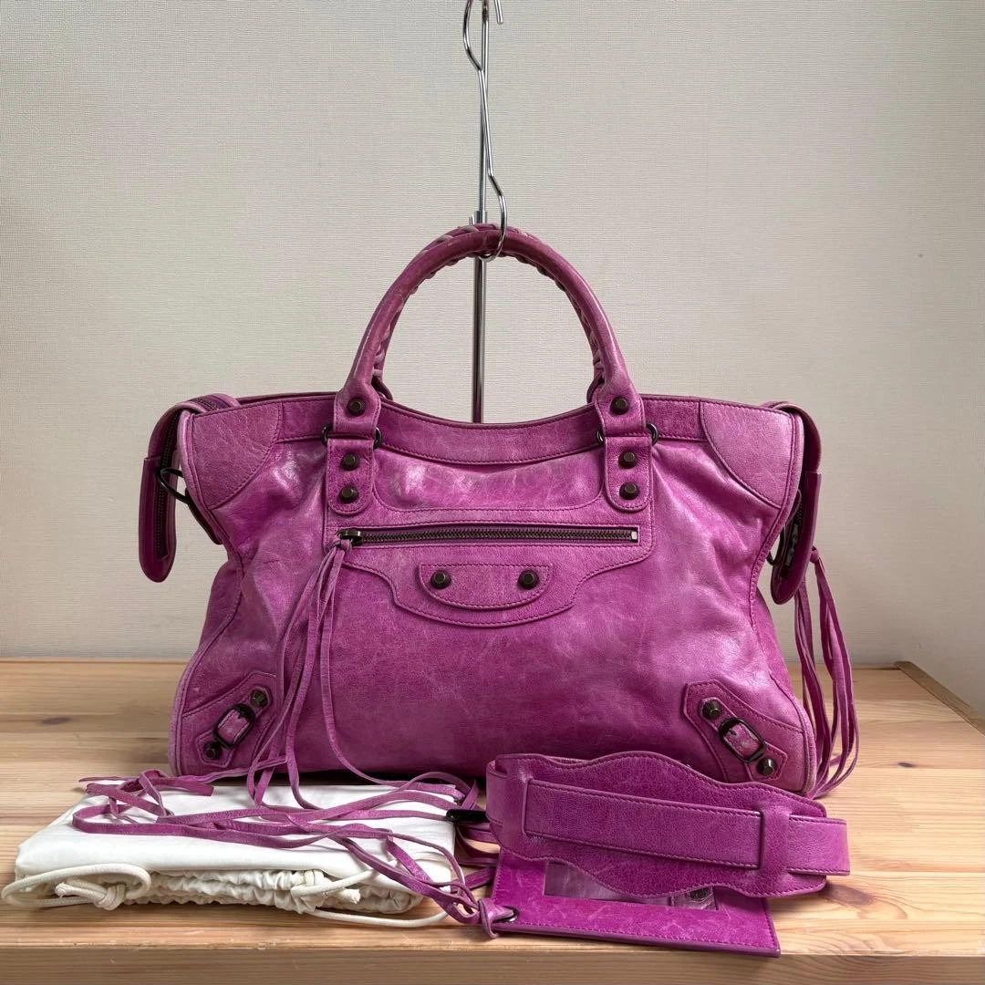 25+ Balenciaga Purple Bags & Handbags for Women for sale | Updated