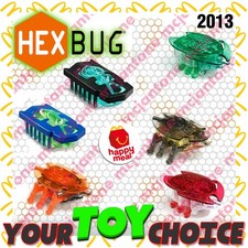 McDonald's 2013 HEXBUG Bug AUTOMATON Nano Robotic Insect YOUR Toy CHOICE