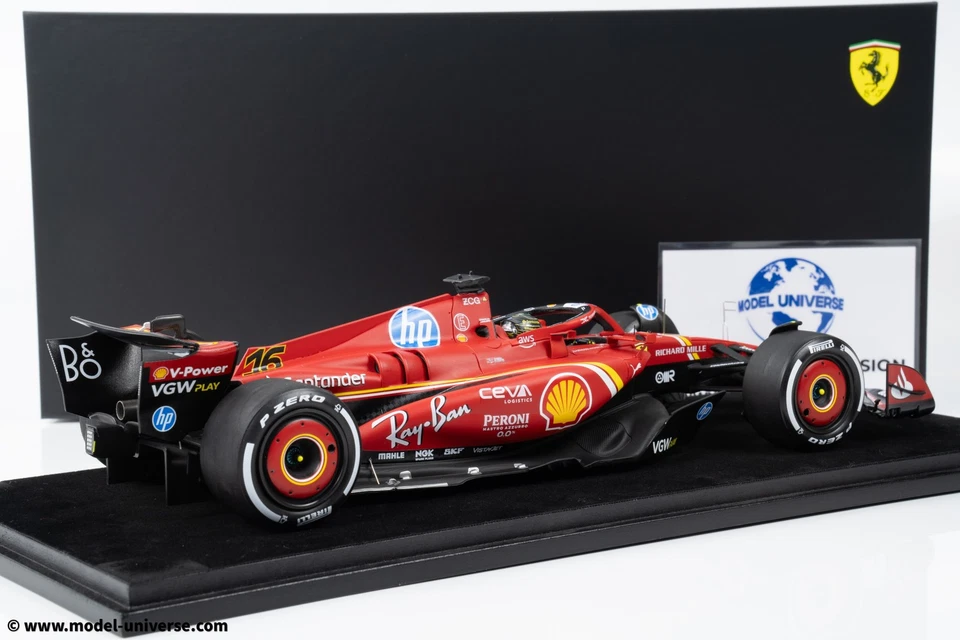 Looksmart - 1:18 Scuderia Ferrari SF-24 No.16 Winner Italian GP Monza 2024 Ch... - Image 2 of 4