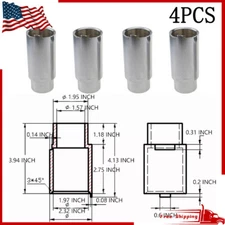 4Pcs 2 Post Lift Tall Truck Extension Adapter Height Extensions