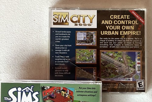 The Sims PC CD Lot: Vintage Original Sims, Hot Date, Livin’ Large Expansion Pack - Picture 7 of 7