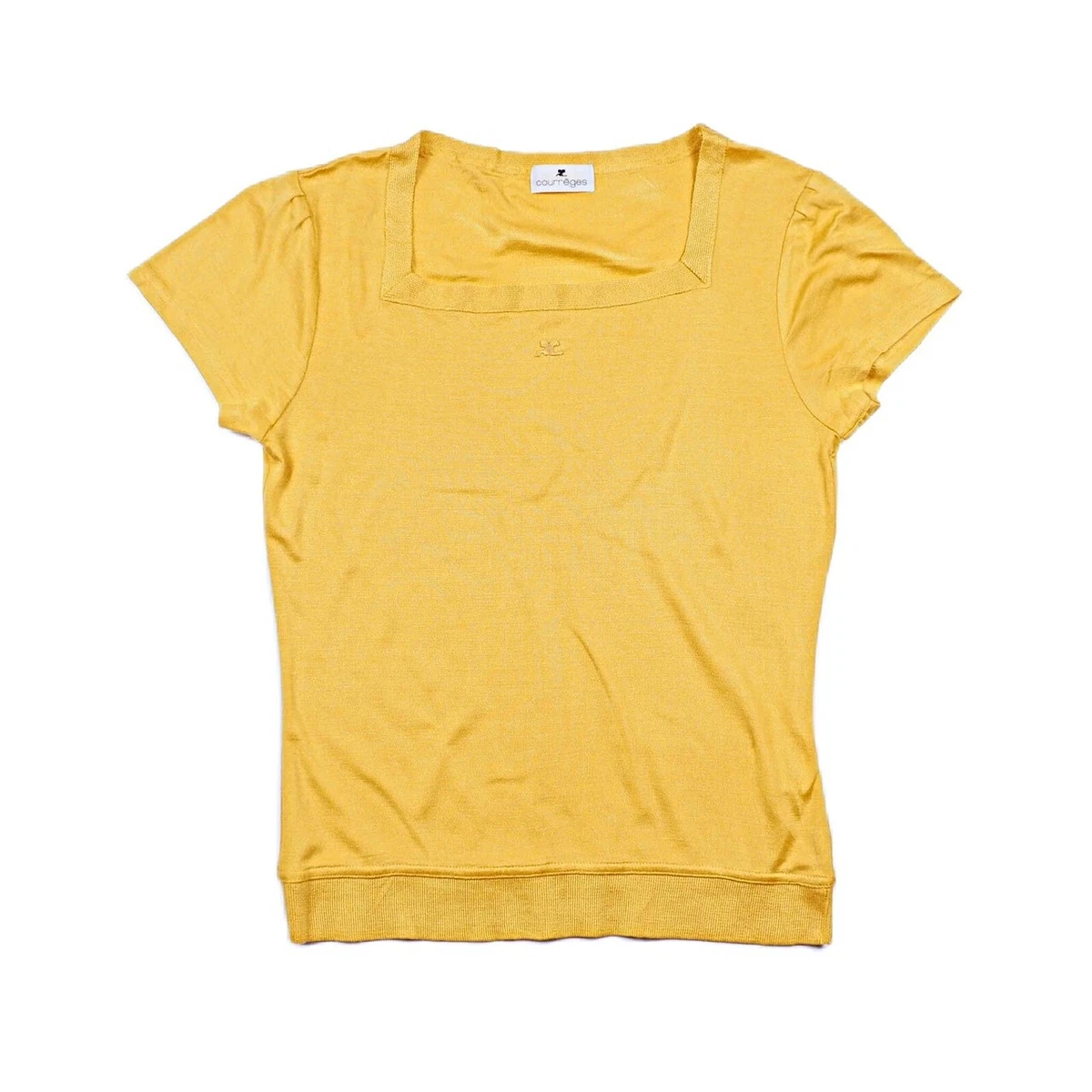 yellow color t shirt
