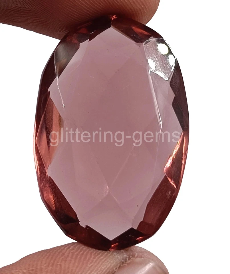 40.30 CT Smokey Quartz Redish Brown Oval Cut IGL Transparent Loose Gems 5AIC - Image 3 of 4