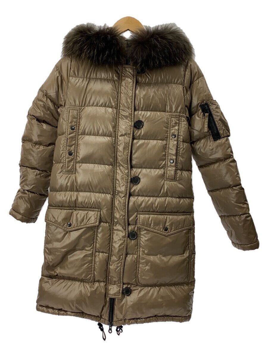 DUVETICA CORCIRA 40 NYLON BROWN LONG DOWN JACKET D.1760.00 DUVETICA CORCIRA 40 NYLON BROWN LONG DOWN JACKET D.1760.00
