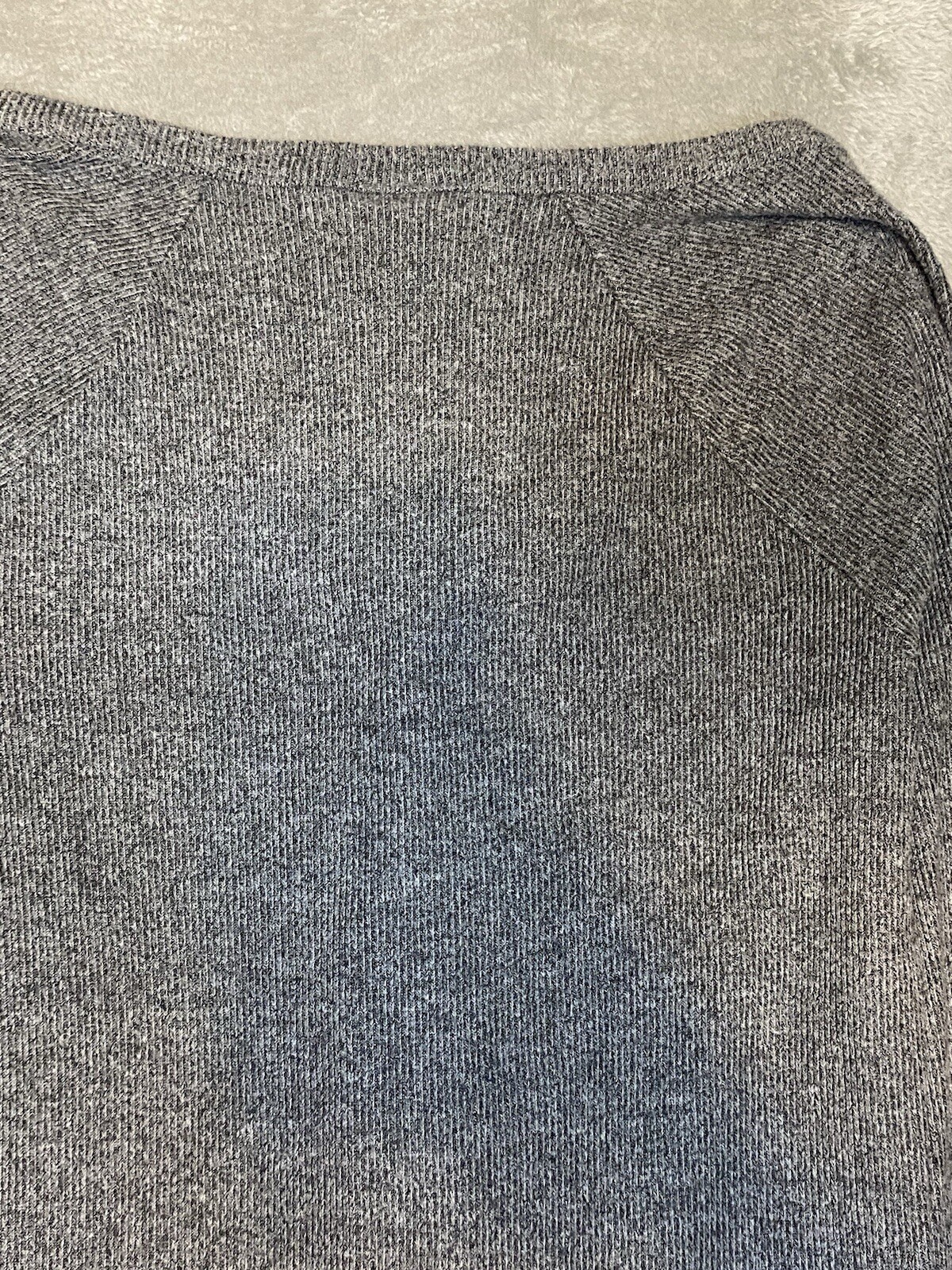 Universal Thread Marbled Gray Knit Long Sleeve He… - image 12