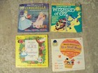 4 Childrens Disney Vinyl Records, Wizard of Oz,Cinderella,Alice in W, Small — photo 1