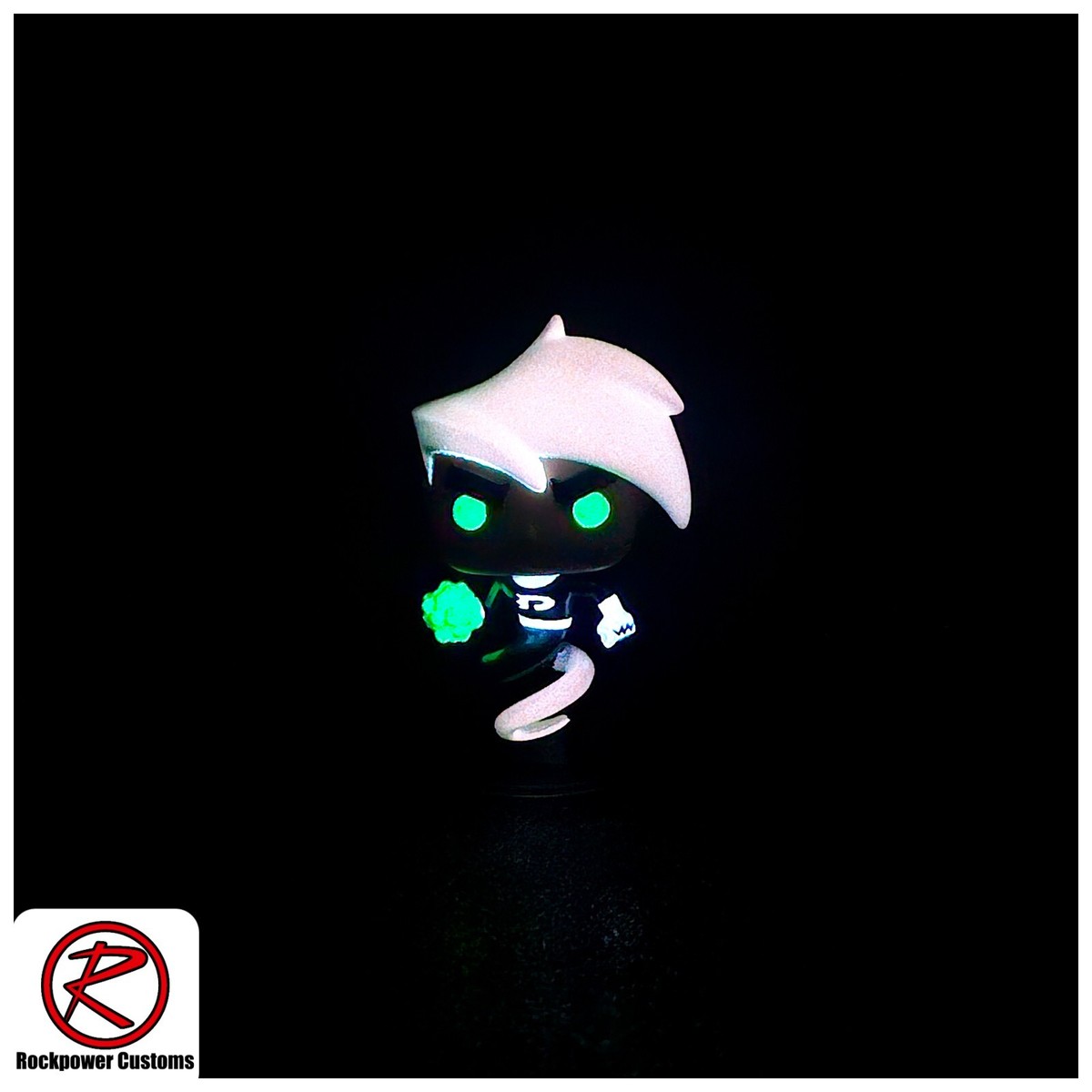 👻💎Funko Pop! Danny Phantom #854 CUSTOM Metallic GITD💎👻 | eBay