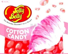 Jelly Belly COTTON CANDY Jelly Beans 1 LBs Bulk Candies