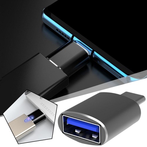 Multi-Function USB-C USB3.0 Type C Male To USB 3.0 Female Data ConverterAdapter - Picture 4 of 11