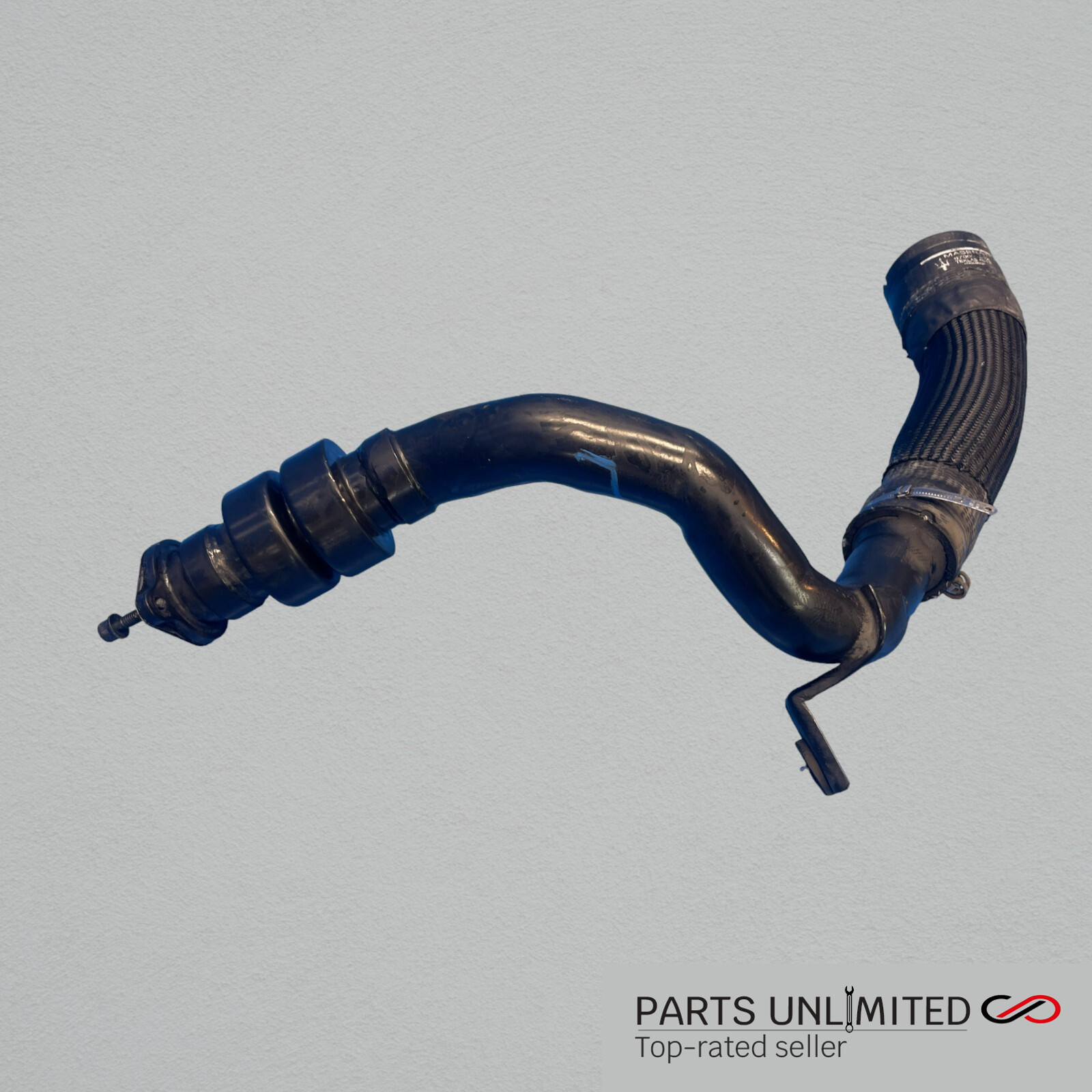 14-20 Maserati Ghibli M157 OEM LEFT side turbo charger intercooler pipe hose