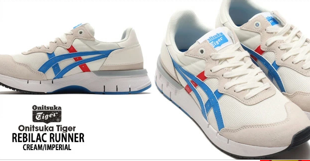 Onitsuka Tiger REBILAC RUNNER【27cm】 Onitsuka Tiger REBILAC RUNNER Current Model Cream/DIB Lace