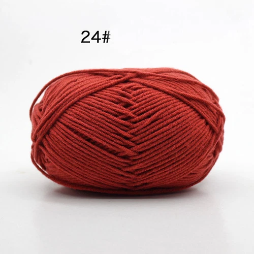 62 Colors Milk Cotton Skeins Hand Knitting Wool Baby Crochet Chunky Yarn 50g - Picture 47 of 87