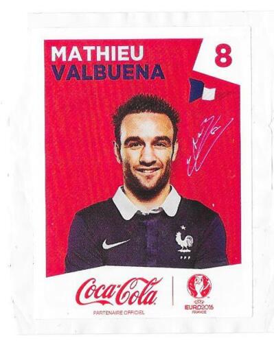 Vignette Coca Cola Euro 2016 - Mathieu Valbuena - Photo 1/1