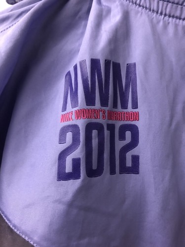 NWM Nike Running Reflective Full Zip Hooded Jacket Womens Size Medium Purple - Picture 5 of 5