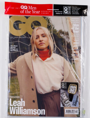 Leah Williamson Max Verstappen Stormzy GQ MAGAZINE SEALED FREE WATCH SUPPLEMENT