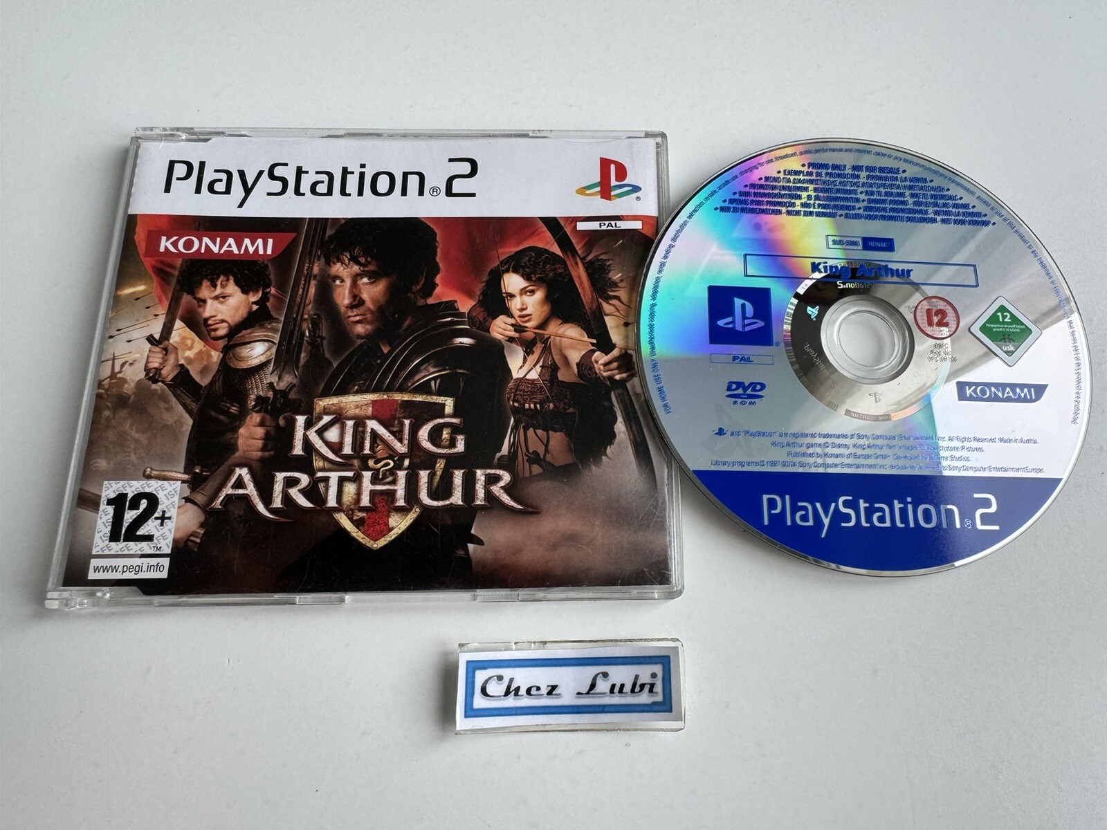 King Arthur (Le Roi Arthur) - Promo Press - Sony PlayStation PS2 - PAL EUR