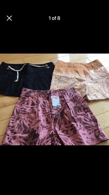 Lot Of 3 Sz 2 -4 Shorts; Ladies; NWT; Free People, AKRIS; VS.