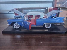 1/18 Road Legends 1958 Cadillac Eldorado Seville Blue 1:18 Diecast Model