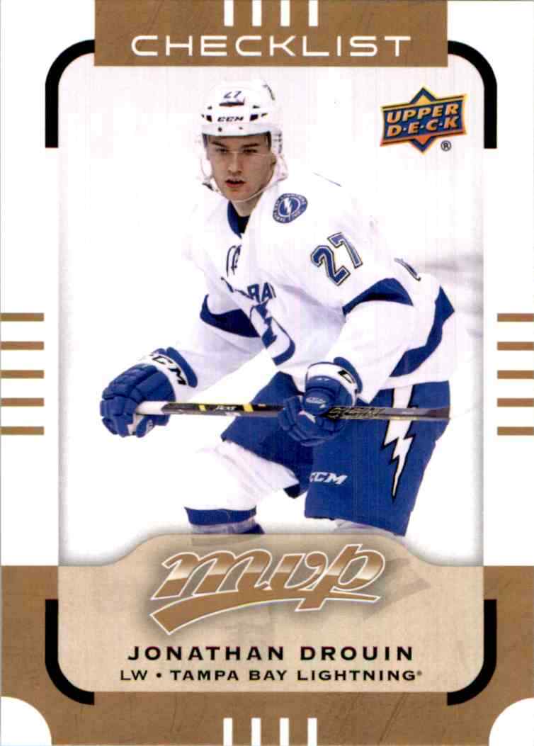 2015-16 Upper Deck MVP Jonathan Drouin #100