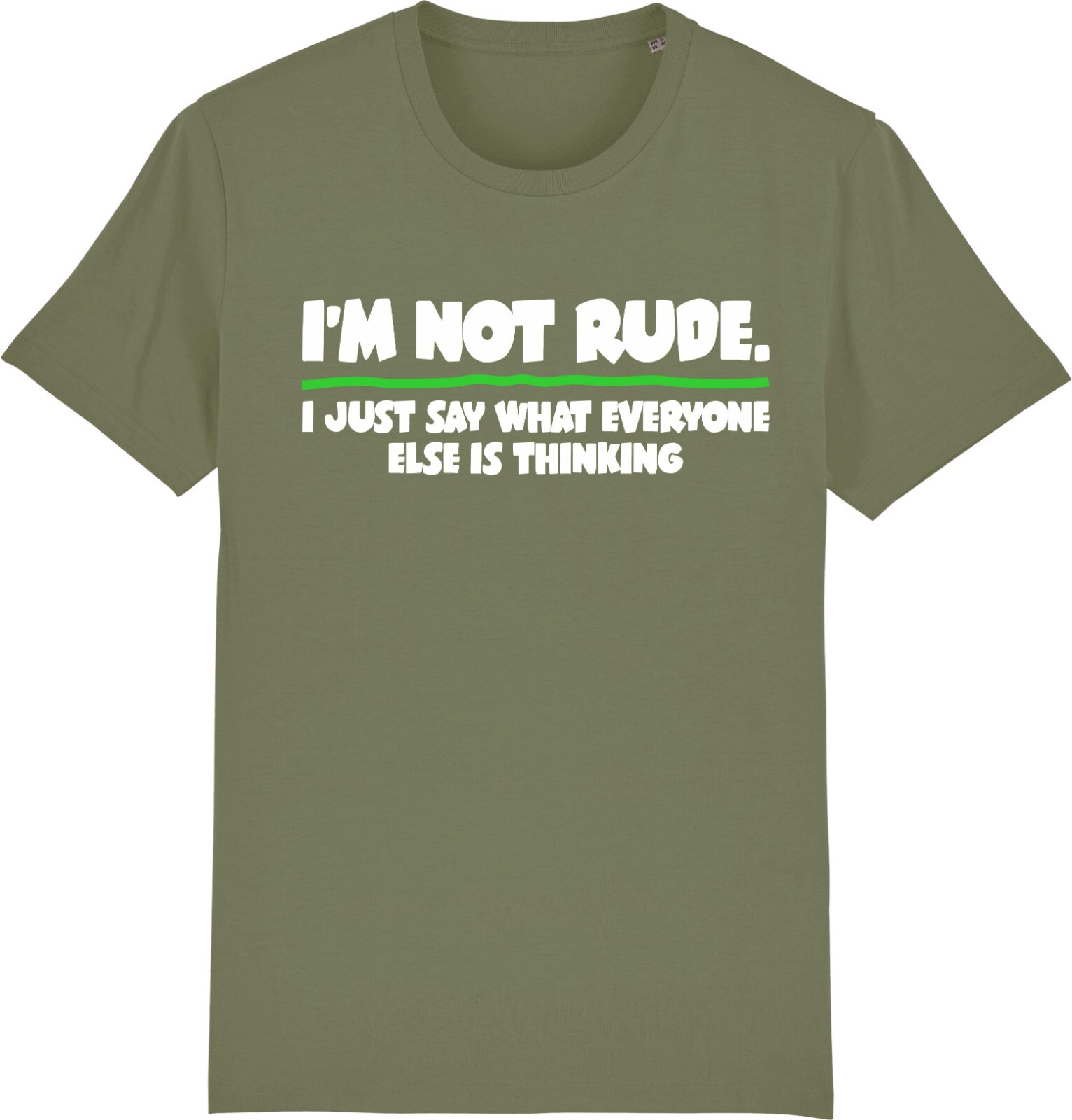 Men's I'M NOT RUDE T Shirt Top Funny Rude Sarcastic Joke Novelty eBay