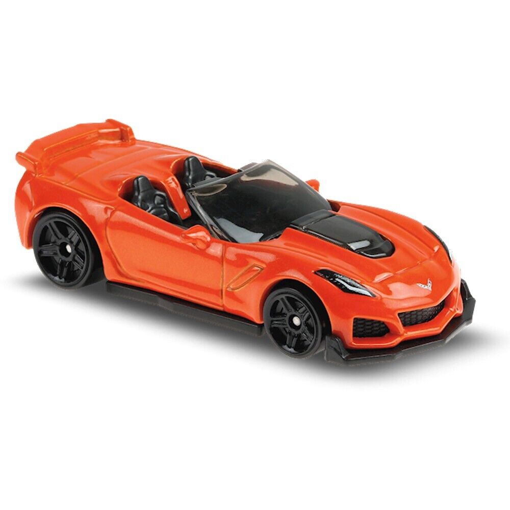 Hot Wheels Orange '19 Corvette ZR1 Convertible Kids Diecast Hot Wheels Orange '19 Corvette ZR1 Convertible Kids Diecast