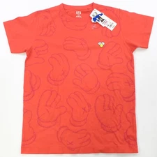 Rare UNIQLO KAWS Companion Hands All Over Print T Shirt Streetwear NWT Youth 13