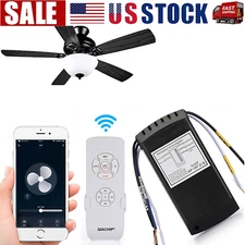 Universal Ceiling Fan Lamp Light Remote Control Receiver Kit Timing Wireless 15M