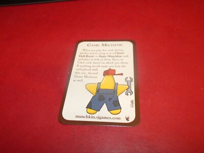 Steve Jackson Games: Munchkin Game Mechanic promo card