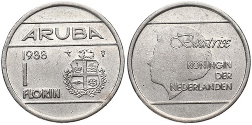 Países Bajos Aruba - 1 Florin 1986-2018 - Varios Añadas - Picture 4 of 28