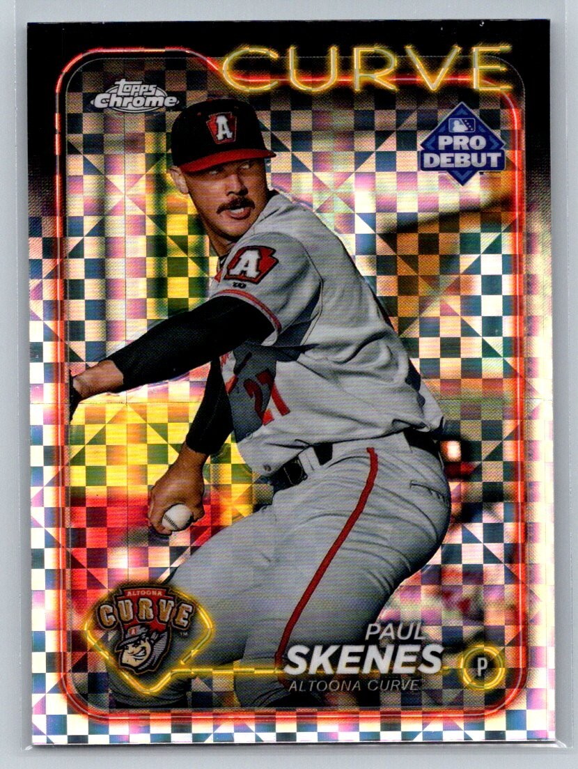 2024 Topps Pro Debut Chrome Xfractors #PDC140 Paul Skenes | eBay