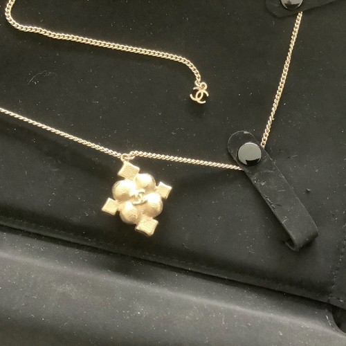 Limited CHANEL Kette*FRANCE*Halskette m. Anhänger+Box*Silber wNEU - Bild 2 von 6