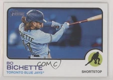 2022 Topps Heritage High Number Image Variation Bo Bichette #262