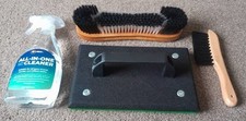 Snooker Table napping padder cleaning kit, with Hainsworth Match cloth Green