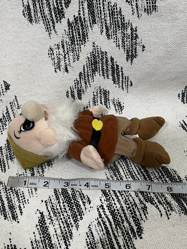 Vintage Disney Doc from Snow White & 7 Dwarfs Beanie Stuffed Animal - Picture 9 of 9