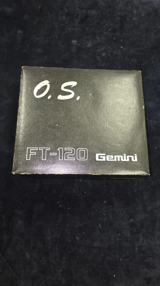 Motore OS FT-120 Gemini 120 Twin Quattro Tempi RC Motor Nuovo Four Stroke Engine - Immagine 2 di 4