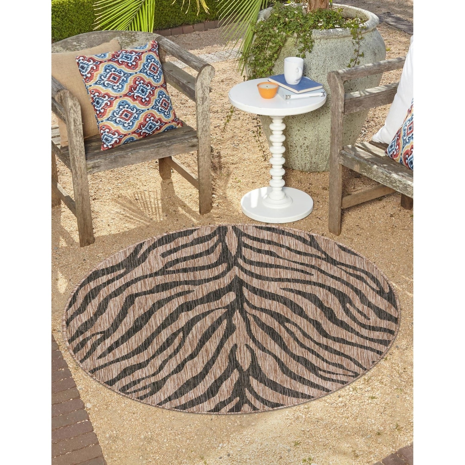Outdoor Gallery Collection Area Rug Durable Stylish Design